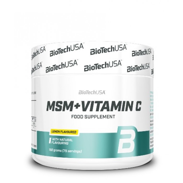 BIOTECH USA MSM with Vitamin C 150g.